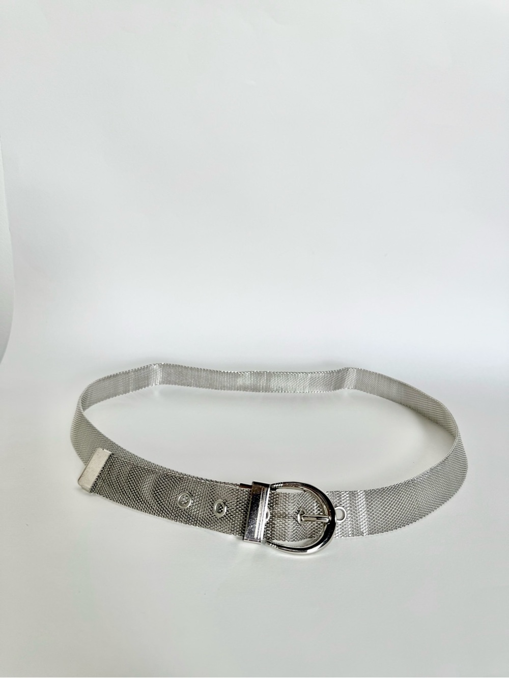 Vintage Silver Mesh Belt